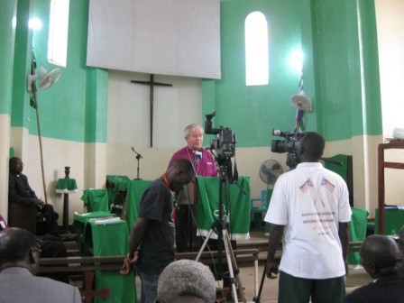 Bishop Nicholas Holtam speaking at ECS Provincial Synod