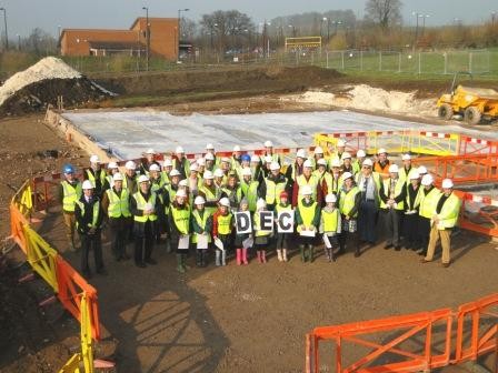 08. The group on site